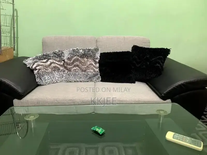 3-Seater Living Room Sofa Set with Matching Table