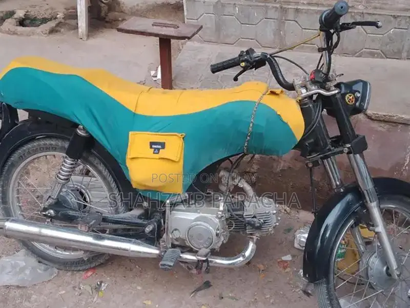 2019 Bike Model with Functional Engine and Tires