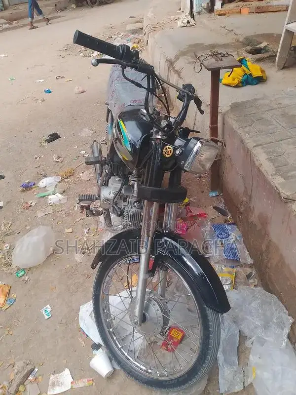 2019 Bike Model with Functional Engine and Tires