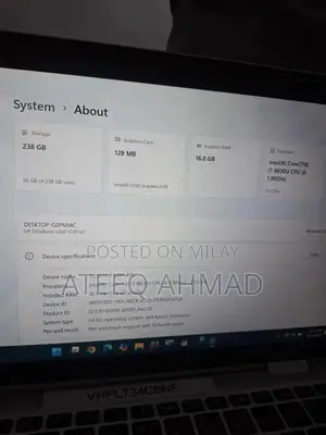 Photo - HP EliteBook x360 G3 Convertible Business Laptop