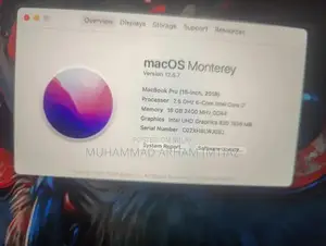 MacBook Pro 2018 High-Performance Laptop