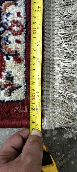 Large Imported Area Rug - Nearly New Condition