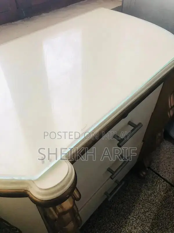 King Bed Set with Wooden Furniture - Complete Bedroom Collection