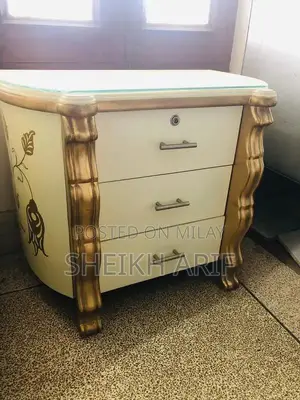 King Bed Set with Wooden Furniture - Complete Bedroom Collection