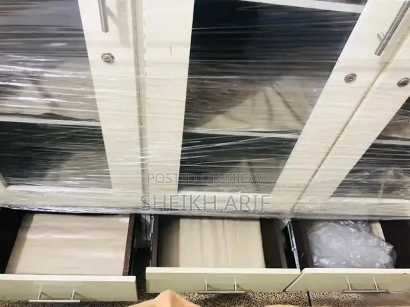 King Bed Set with Wooden Furniture - Complete Bedroom Collection