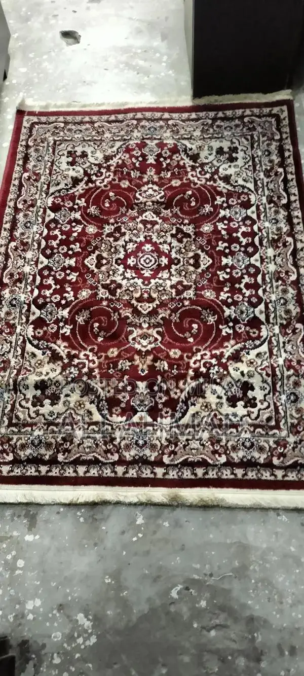 Large Imported Area Rug - Nearly New Condition