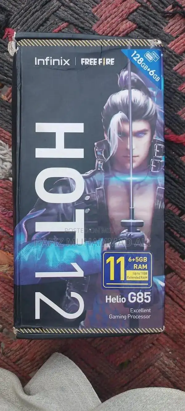 Infinix Hot 12 Smartphone - 6GB RAM 128GB Storage