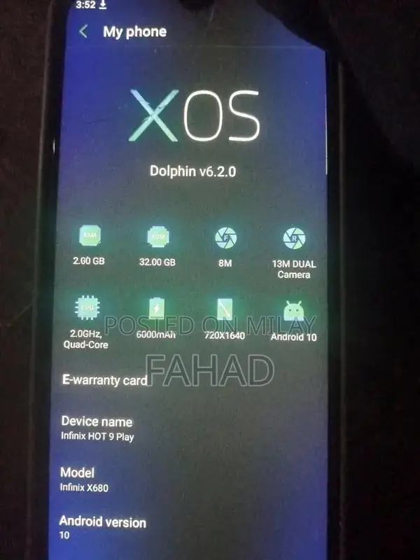 Infinix Hot 9 Play Budget Smartphone with Large Battery