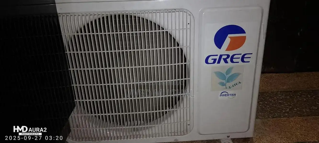 HVAC Inverter System with Indoor and Outdoor Unit Components