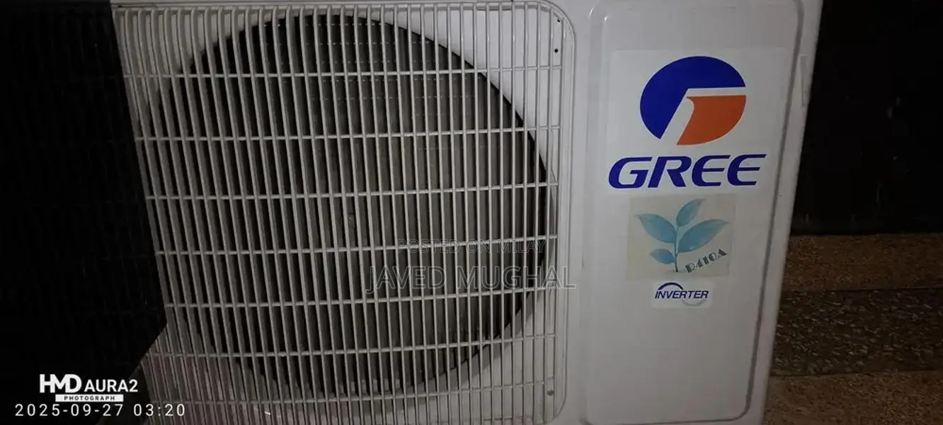 HVAC Inverter System with Indoor and Outdoor Unit Components