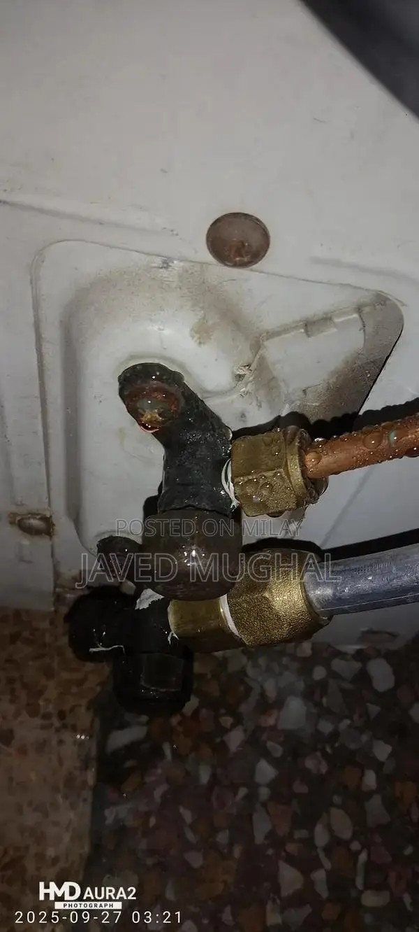 HVAC Inverter System with Indoor and Outdoor Unit Components