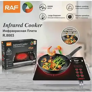 Photo - Electric Infrared Cooker with Waterproof Glass Top