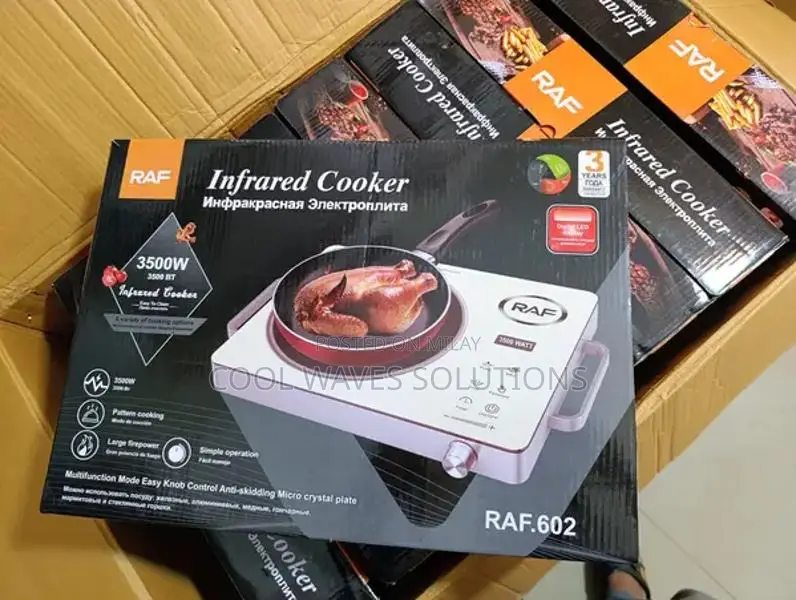 Electric Infrared Cooker with Waterproof Glass Top