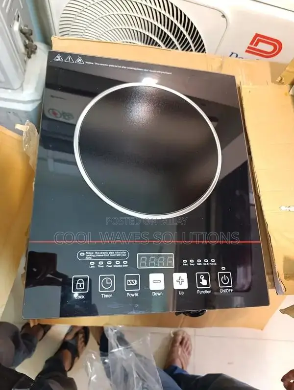 Electric Infrared Cooker with Waterproof Glass Top