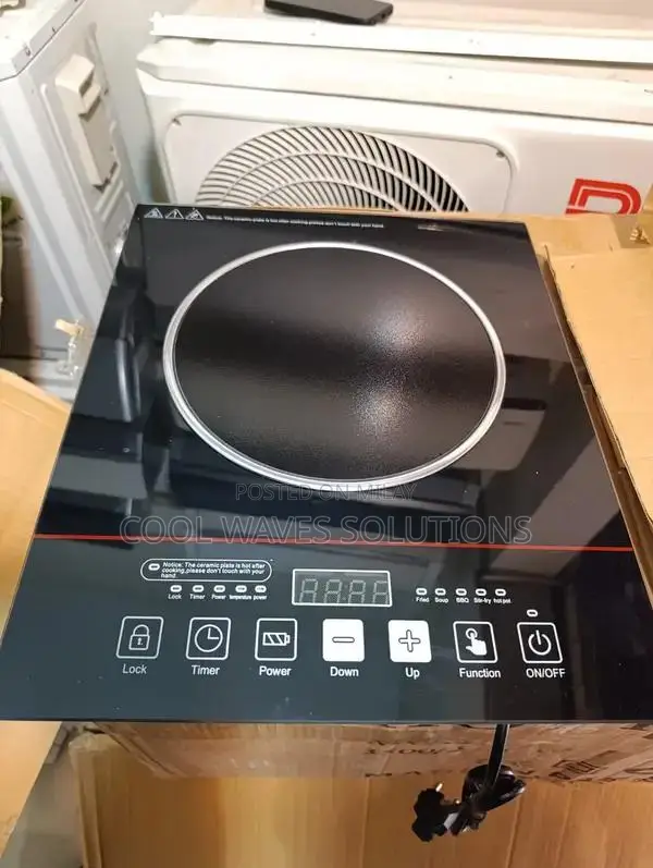 Electric Infrared Cooker with Waterproof Glass Top