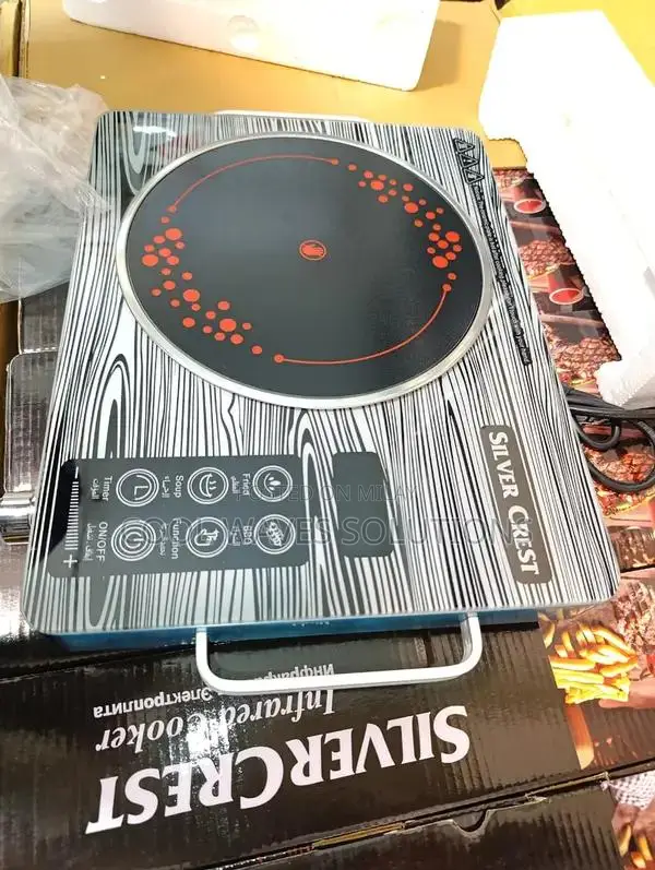 Electric Infrared Cooker with Waterproof Glass Top