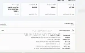 Lenovo Core i5 Laptop with High Performance and Storage