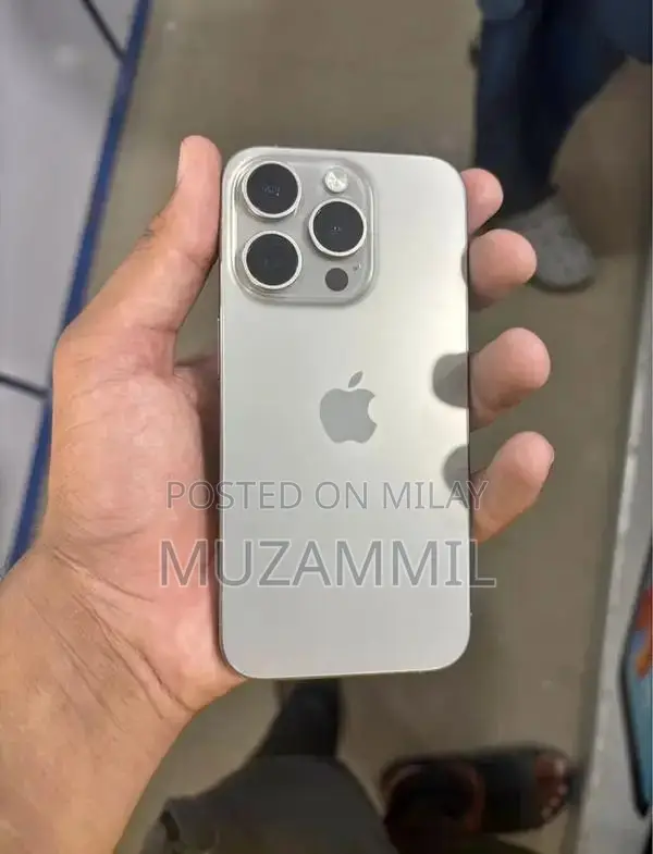 Apple iPhone 15 Pro Smartphone with 128GB Storage