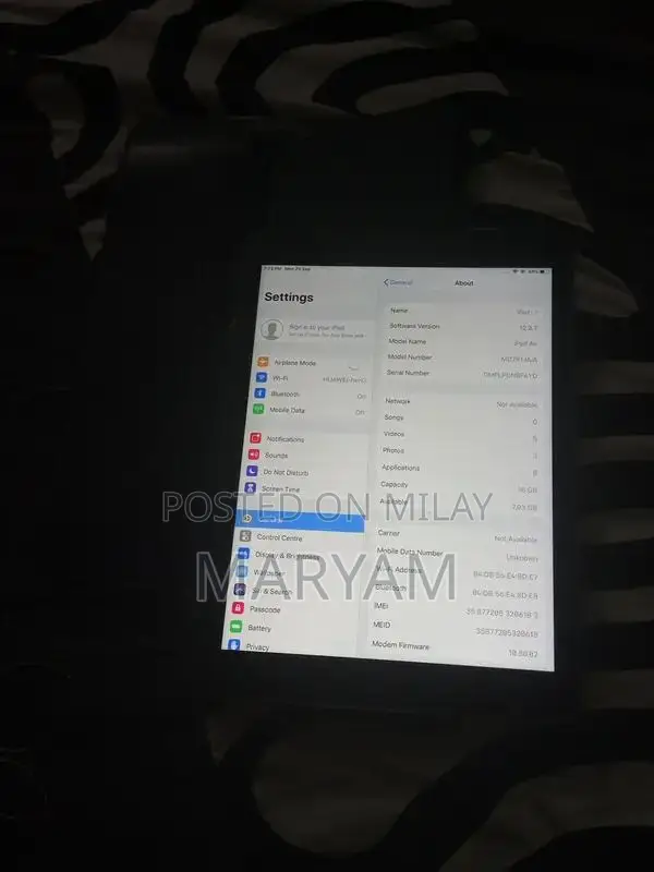 iPad Air 16GB Wi-Fi Tablet - Excellent Condition