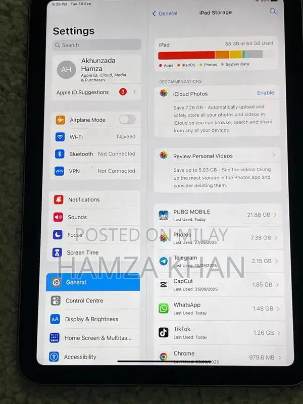 Apple iPad Mini 6 Compact Tablet