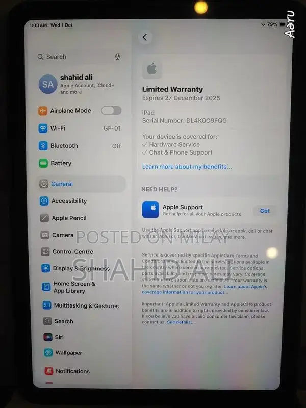 Apple iPad 10th Gen 64GB Tablet