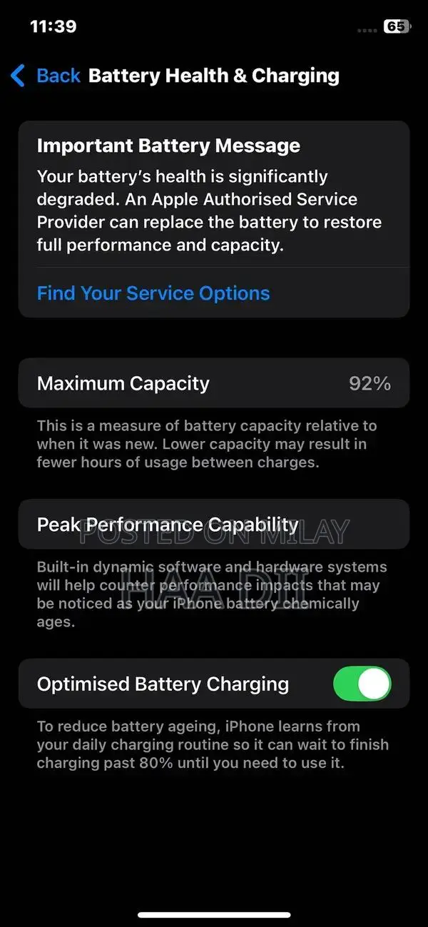 Apple iPhone 11 Pro 64GB Smartphone - Excellent Condition