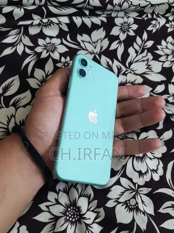 Ocean Green iPhone 11 64GB with High Battery Health