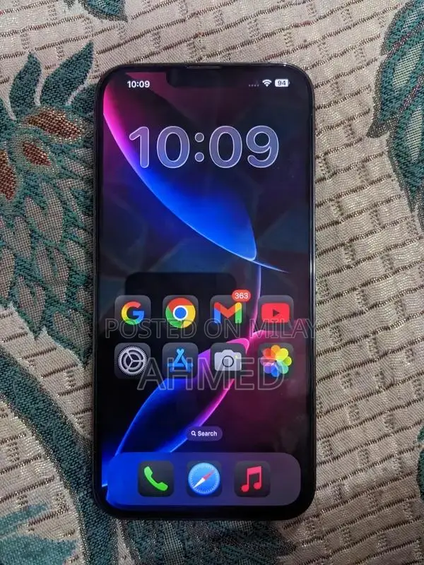 Pro Max Black Smartphone 128GB 86% Battery Health