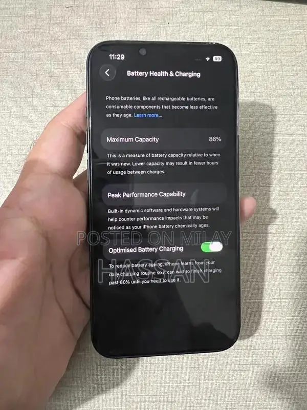 Midnight Blue iPhone 13 128GB Excellent Condition