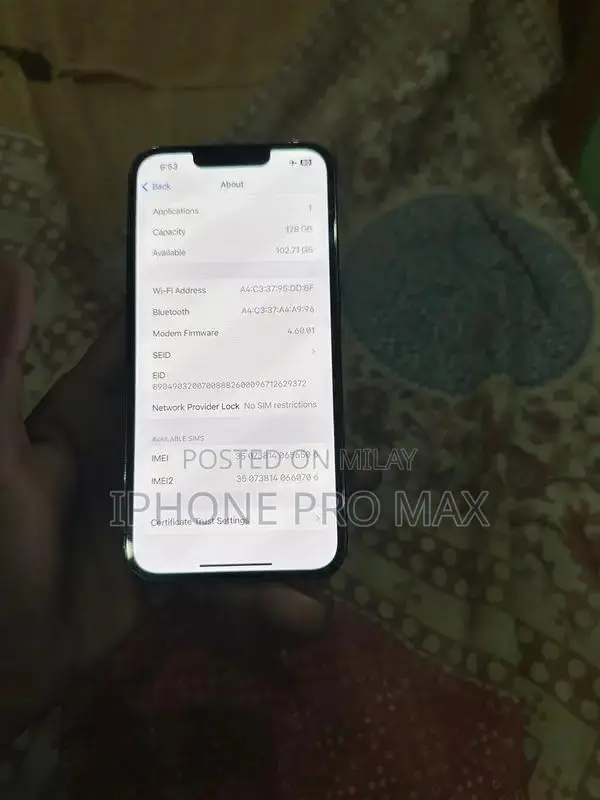 Premium Apple Smartphone 128GB Factory Unlocked Pro Model