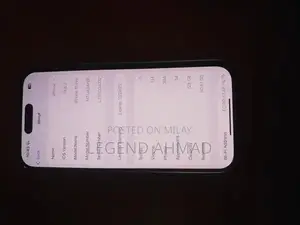 iPhone 15 Pro 128GB Smartphone Saudi Imported Waterproof