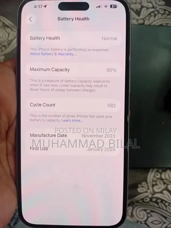 Pro Max Smartphone 256GB Excellent Condition