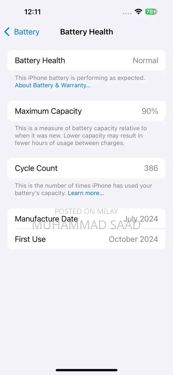 Apple iPhone 15 Plus 128GB Sea Green Smartphone