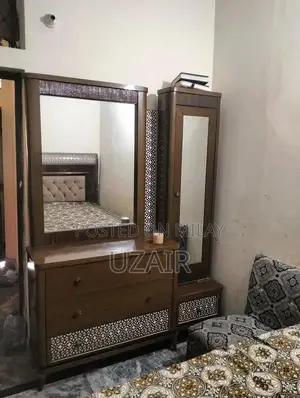Photo - Complete Bedroom Set with Bed Frame, Mattress, and Side Tables
