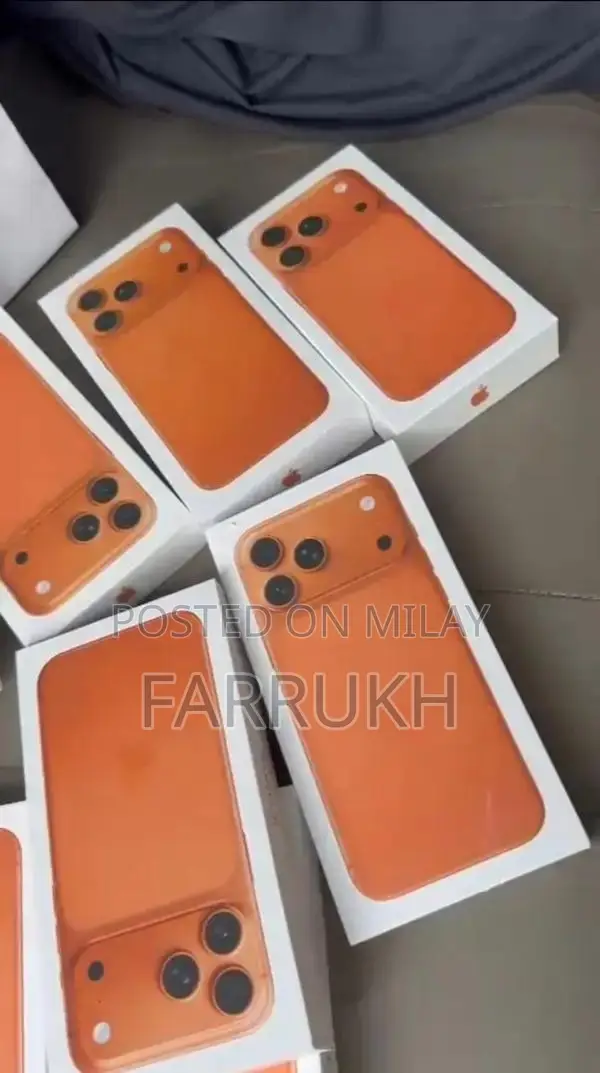 Apple iPhone 17 Pro Max Smartphone Multiple Colors