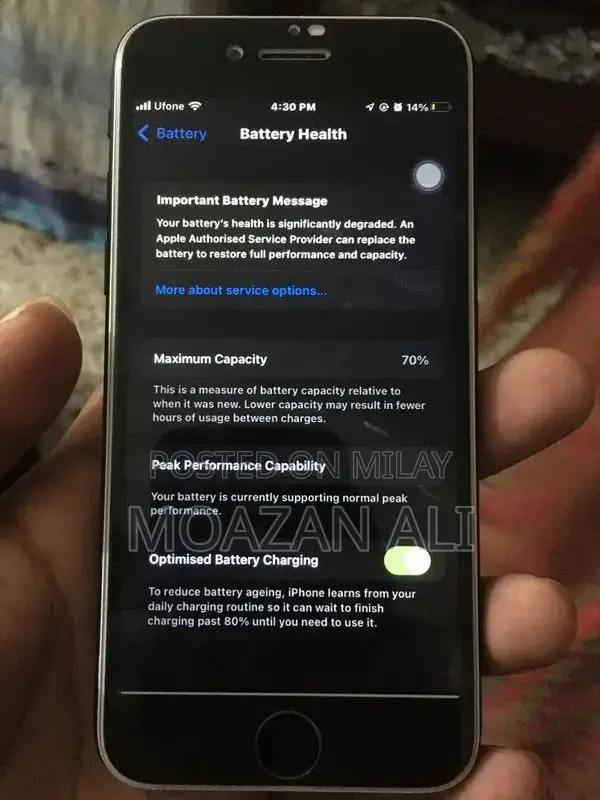 Partially Refurbished iPhone 7 with Working SIM