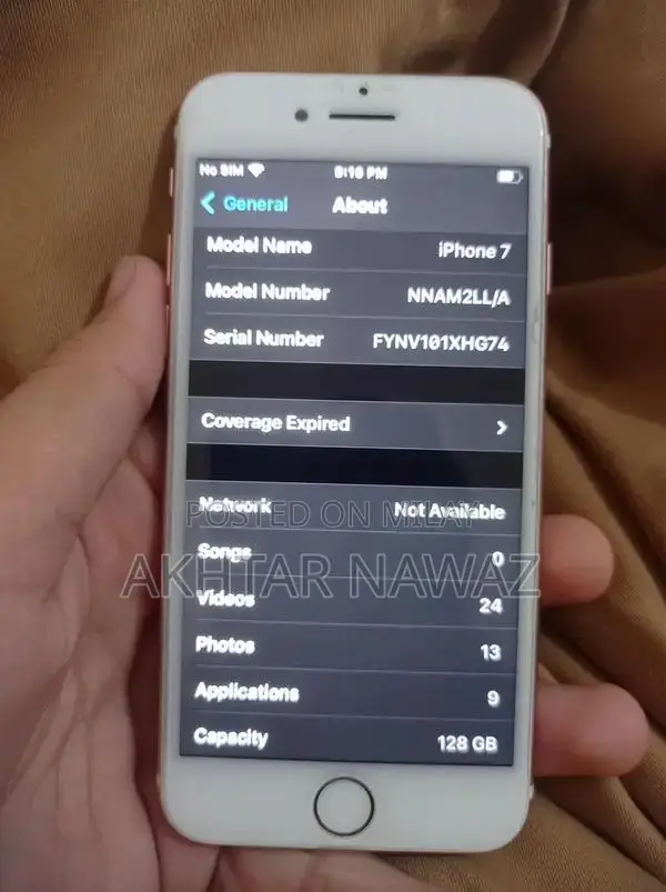 Apple iPhone 7 128GB Smartphone - Excellent Condition