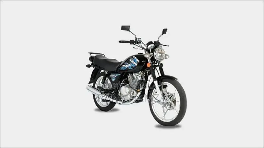 Suzuki GS 150 Motorcycle - Classic Black Cruiser