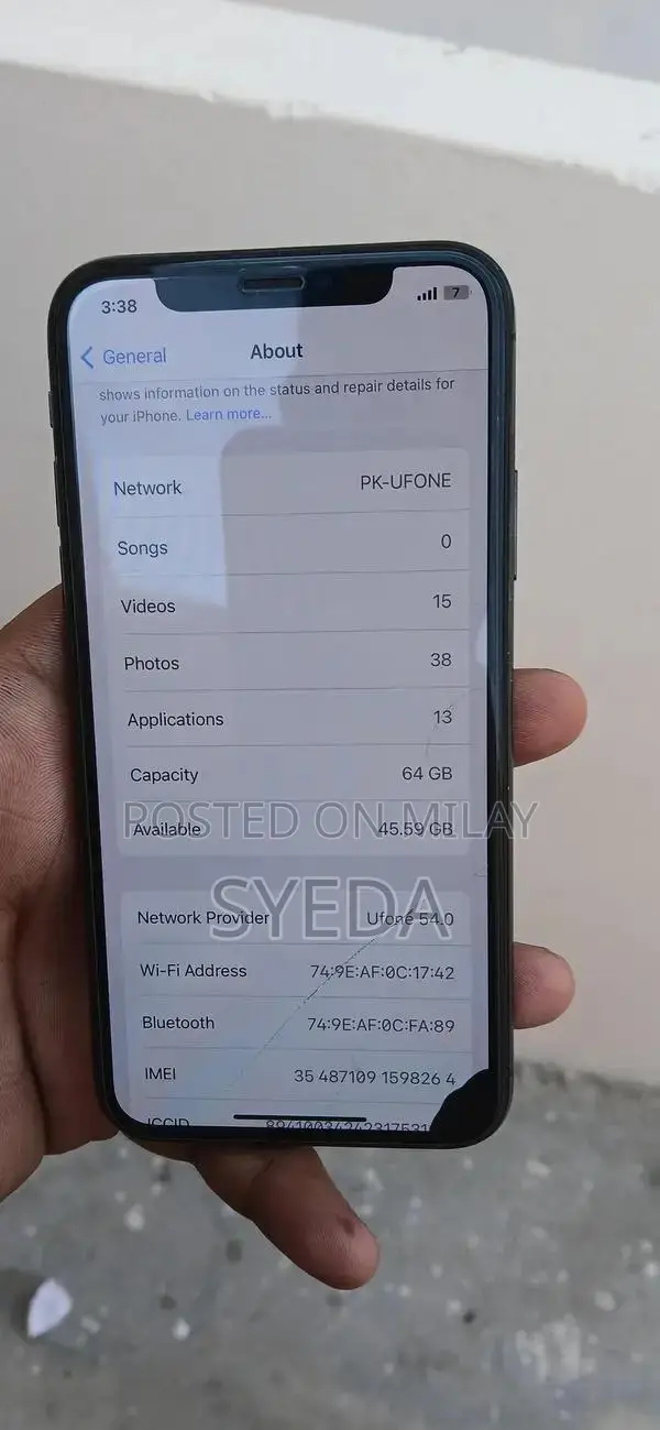 64GB Apple Smartphone with PTA Approval