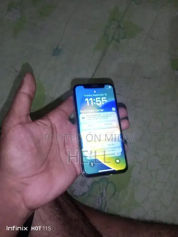 iPhone X Smartphone with High Battery Health