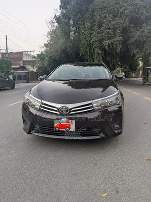 Toyota Corolla Altis Grande Sedan - Elegant Red Wine Luxury Model