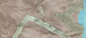 Handcrafted Pink Bridal Wedding Dress with Delicate Details