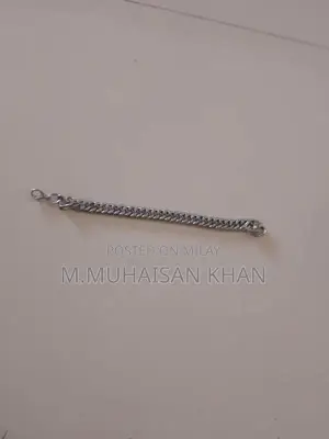 Stylish Silver Chain Necklace for Young Men and Boys