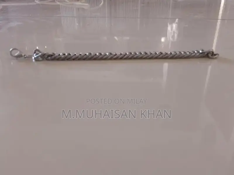 Stylish Silver Chain Necklace for Young Men and Boys