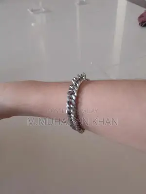 Stylish Silver Chain Necklace for Young Men and Boys