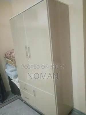 Solid Wood Wardrobe - Gently Used Storage Furniture