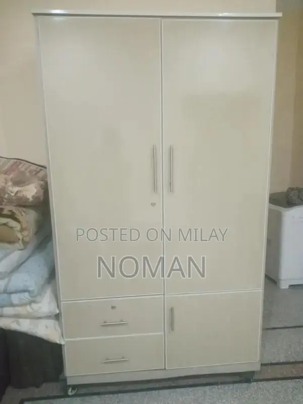 Solid Wood Wardrobe - Gently Used Storage Furniture