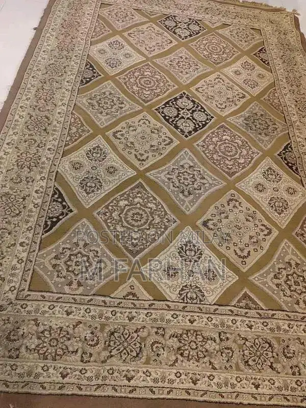 Traditional Handwoven Turkish Area Rug