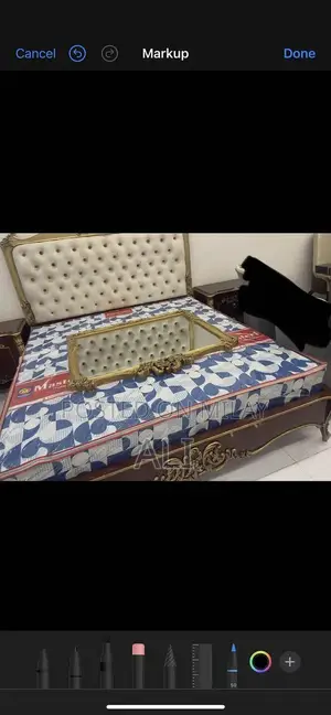 Photo - Complete Bedroom Furniture Set with Side Tables and Dresser