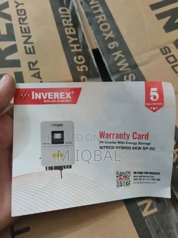 Nitrox 6 kW IP65 Grid-Tie Solar Inverter